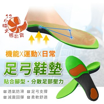 【現貨&限時免運中】機能運動鞋墊 機能足弓鞋墊 足弓支撐鞋墊 足弓支撐墊 扁平足鞋墊 機能鞋墊 高足弓 鞋墊