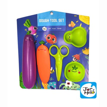 【JarMelo 原創美玩】黏土工具組-蔬果造型 JA93016 兒童送禮
