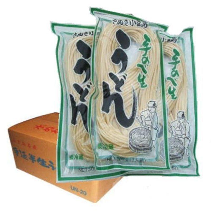 山芋入り手延べ半生うどん 20パック入り