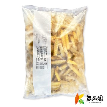 【營業包】瓜瓜園 脆波浪地瓜薯條14mm(3kg/包)