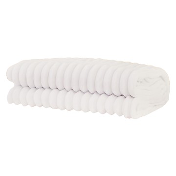 comet Home 燈芯絨毛毯  L(200 x 150cm)  白色