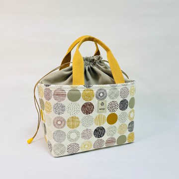 保溫便當袋 25x15cm 保溫罐綁帶/ 束口手提袋 / 和風物語