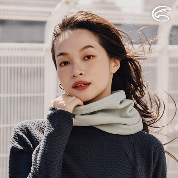 ADISI Super Soft抗起球抗風保暖圍脖 AS25068 海霧綠