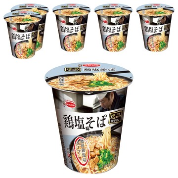 ACECOOK鹽味雞湯風味杯麵 濃郁美味 耐嚼麵條  6入