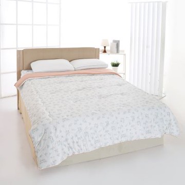 【寢室安居】買1送2 韓系石墨烯CBD針織Q軟棉花糖舒眠水洗被送日式飯店舒眠枕2顆(限定組合/售完為止)