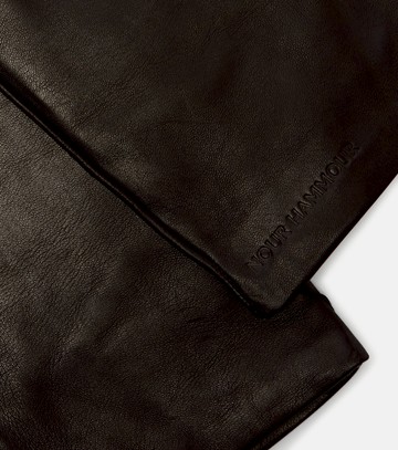 Nour Hammour Leather gloves