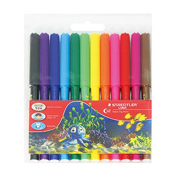 施德樓 LUNA彩色筆-12色 MS327LWP12【九乘九購物網】