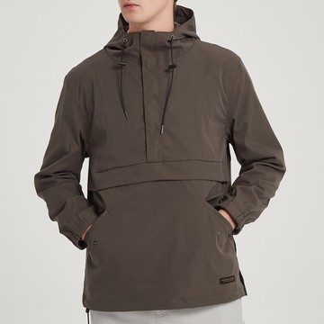 機能套頭風衣外套 Anorak Jacket /簡約款式/防潑水/情侶/中性