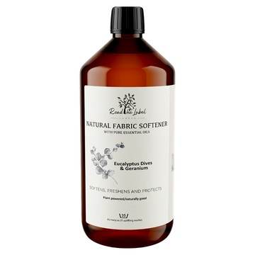 Read The Label Vanilla Blanc 頂級天然衣物柔軟精 英國製 尤加利與天竺葵  1L  1瓶