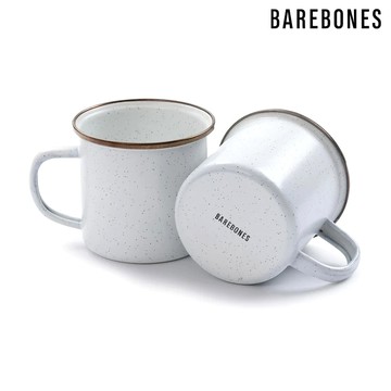【兩入一組】Barebones CKW-393 琺瑯杯組 / 蛋殼白