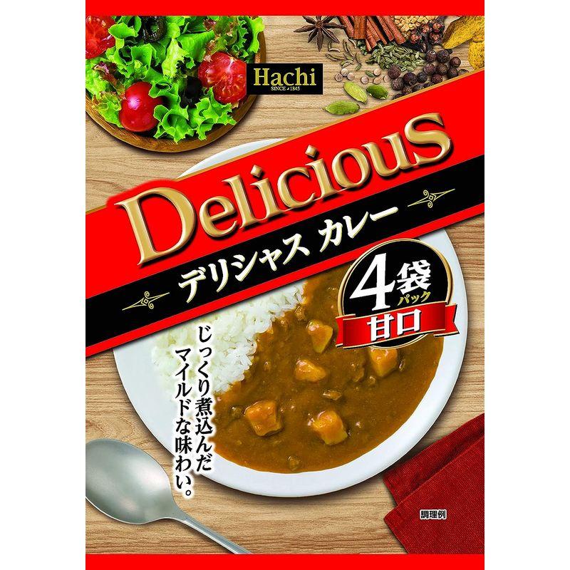 ハチ食品 デリシャスカレー甘口680g(170g×4個入り)×2袋