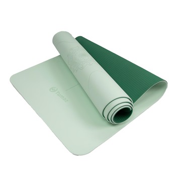 Tumaz 月熊 TPE正位線瑜珈墊  183 x 61 x 0.6cm  鼠尾草綠  1個