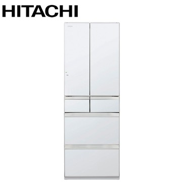 【蝦皮直營】HITACHI日立537公升日製RHW540YJ變頻六門冰箱_琉璃白XW 大型配送