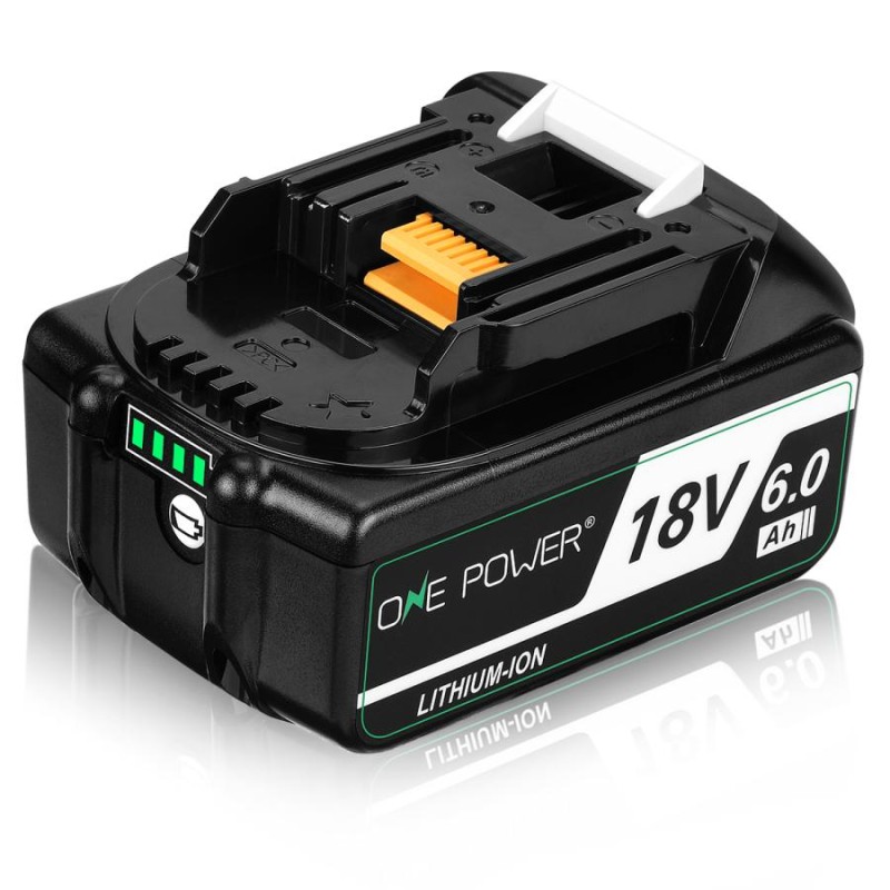 OnePower 2023年モデル マキタ 18V バッテリー BL1860B 18V 6000mAh