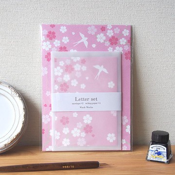櫻花與燕子信件組