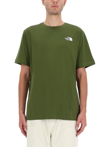 the north face t-shirt with logo