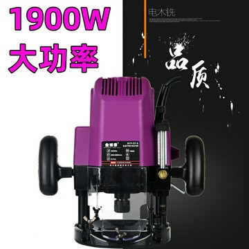 多功能工業級電木銑木工雕刻開槽機大功率修邊機電動工具鑼機倒裝