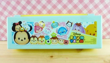【震撼精品百貨】尼士尼Q版_tsum tsum~塑膠筆盒-黃綠