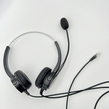 雙耳耳機麥克風 國際牌Panasonic話機專用 KX-T7730  辦公室電話耳機 商務辦公適用