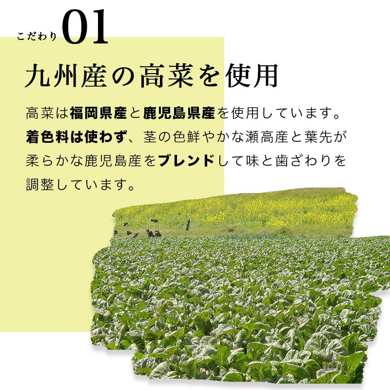 辛子高菜 からしたかな 漬物 250g x 3袋 樽味屋 ごはんのおとも 漬け物 国産 明太高菜  高菜漬け 福岡県 博多  激辛