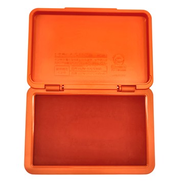 Shachihata 寫吉達 油性印台  橘色  1個