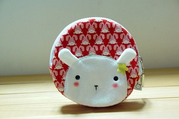 Bucute旅行的小幫手圓元錢包/日式布蘿兔/限量/