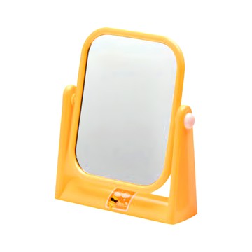 GIMI 吉米 中佳人鏡 中號長方形桌面旋轉鏡  藍色/黃色/綠色 顏色隨機