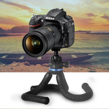 哥芝米GP-08ST八爪魚手機支架戶外便攜單反微單相機小巧收納創意簡約小型攝影攝像拍照視頻手持八抓魚三腳架