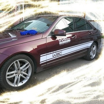 免運 豐田專用 車貼 汽車貼紙 Altis Rav4 Corolla Cross 通用車用Wrc下裙改裝車用全車貼 車
