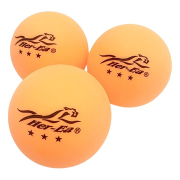 Her-Ea 禾亦 桌球  1組  3顆  黃橘色