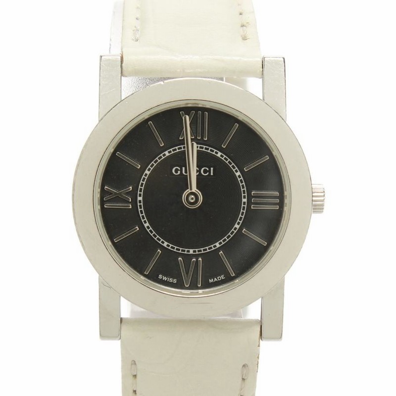 グッチ 腕時計 5200L クオーツ ブラック レディース GUCCI 中古  