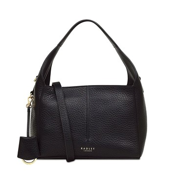 Radley London Womens Leather Hillgate Place Medium Ziptop Grab - Black Medium