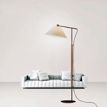 落地燈 立燈 地燈 網紅燈 客廳燈 氛圍燈 免運速發 開發票 復古實木落地燈禪意創意個性民宿客廳茶室書房閱讀床頭立式落地燈