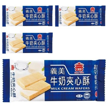 義美 夾心酥 牛奶  152g  4包
