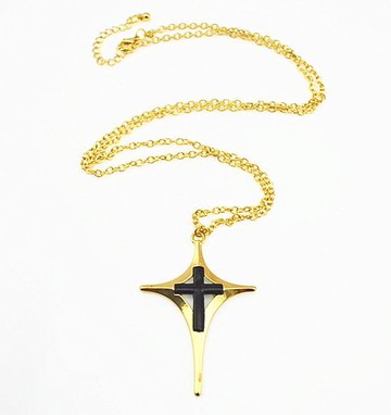 【JP.美日韓】大牌 男 項鍊 復古 暗黑 系列 !! 推薦黑色 聖十字 耶穌 黑 十字架 男潮流穿搭