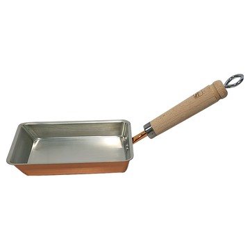 佐和陶瓷 日本製純銅玉子燒鍋 19CM  1個