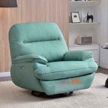 【obis】COLEMAN電動旋轉搖椅(單人沙發 電動沙發)淺綠