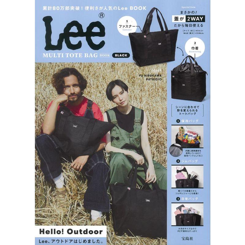 Lee MULTI TOTE BAG BOOK BLACK