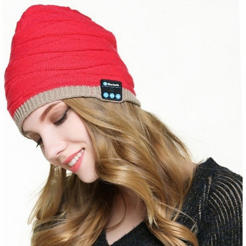 ニット帽 メンズ レディース 男女兼用 ブルートゥース帽子 赤 黒 Bluetooth 通話 ヘッドセット ワイヤレス 音楽 通販 Lineポイント最大0 5 Get Lineショッピング