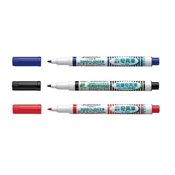 【龍品文創】SIMBALION雄獅 600 細字速乾筆-藍4支紅4支黑4支