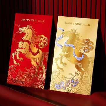🔥臺灣出貨🔥新款2026年馬年高檔紅包過年吉祥利是封個性春節生肖創意個性紅包