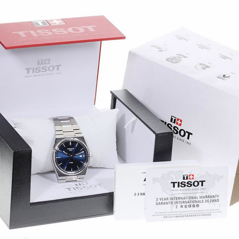 ☆箱・保証書付き【TISSOT】ティソ PRX デイト T137.410.11