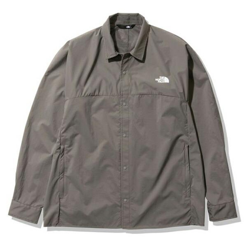 【THE NORTH FACE】スワローテイルシャツ/無地/ナイロン/ロゴ/新品