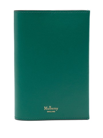 Mulberry - leather passport case - men - Calf Leather (top grain) - One Size - Green