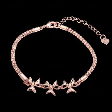 現貨+預購 玫瑰金手鍊純銀鑲鑽手環-精緻浪漫風車百搭手環母親節生日情人節禮物女飾品2色73bs19【獨家進口】【米蘭精品】