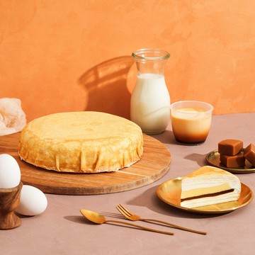 【塔吉特】焦糖布丁千層 (8吋)