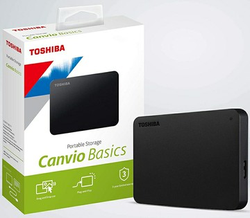 TOSHIBA 東芝 A5 Canvio Basics 2TB 2T 4T 黑靚潮V 2.5吋行動硬碟