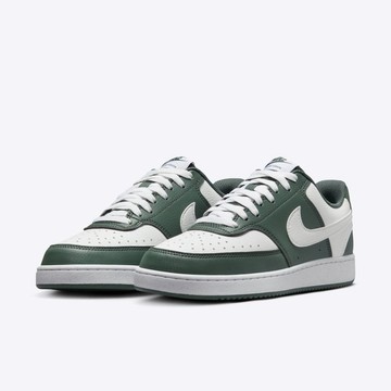 S.G Nike W Court Vision LO NN DH3158-300 女 休閒鞋 經典 復古 皮革 綠白