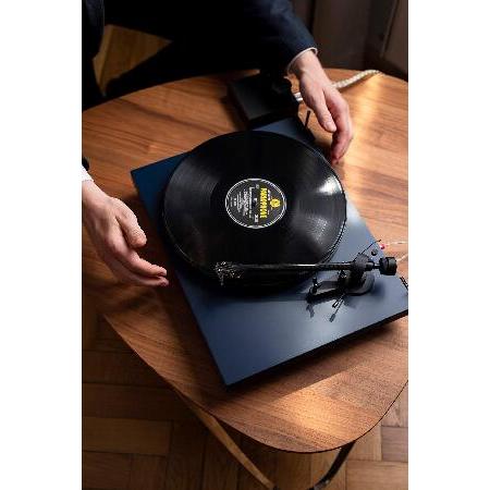 Pro-Ject Debut Carbon EVO, Audiophile Turntable with Carbon Fiber tonearm, Electronic Speed Selection and pre-Mounted Sumiko Rainier Phono Cartridge