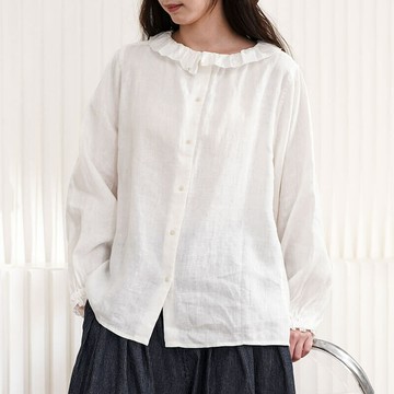 日系花邊領前後穿襯衫512247